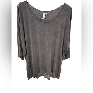 Cable & Gauge Charcoal Tunic Size XL